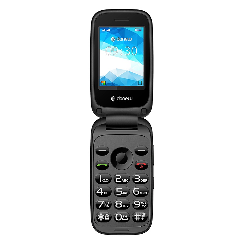 Acheter Mobile Danew K43 4g À Clapet Noir Bon état - 26,99 € Mobile Danew K43 4g À Clapet Noir Bon état - reconditionné disponible sur Electro Depot